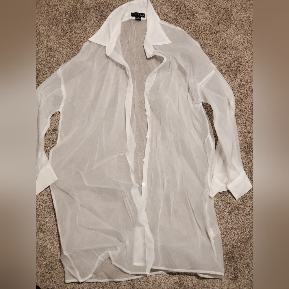 Sheer button downs - Picture 2 of 2